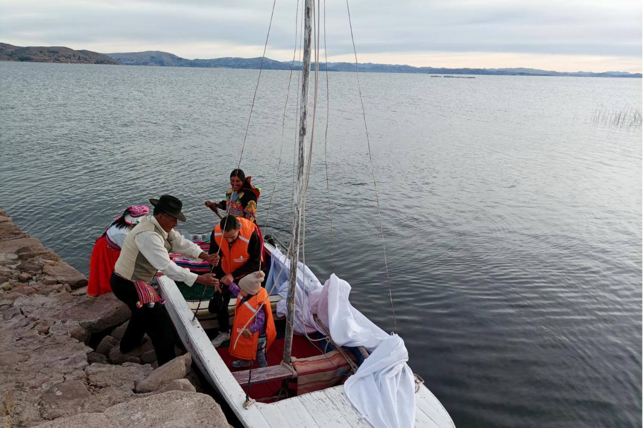פונו Hospedaje Rural La Florida En Llachon, Titicaca מראה חיצוני תמונה
