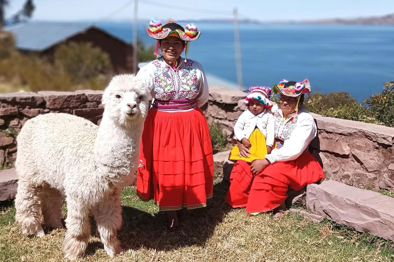 פונו Hospedaje Rural La Florida En Llachon, Titicaca מראה חיצוני תמונה